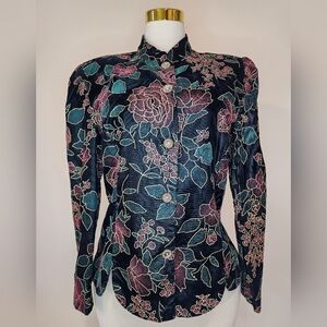 Vintage Another Thyme Floral Button Up Jacket